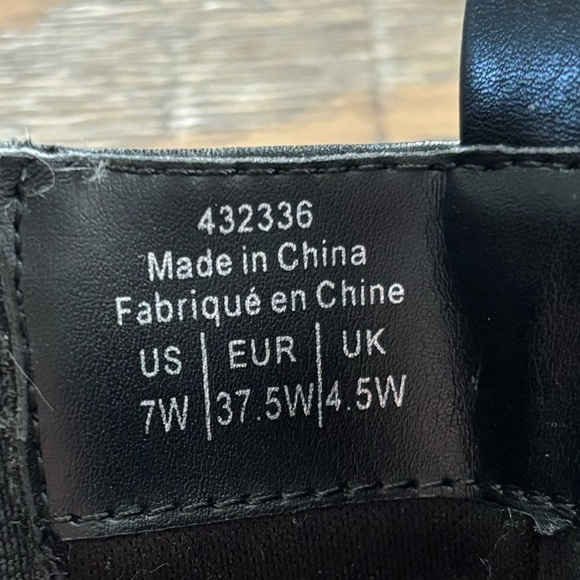 Addition Elle Ankle Heeled Boots Size 7 Wide 7W - Picture 6 of 7